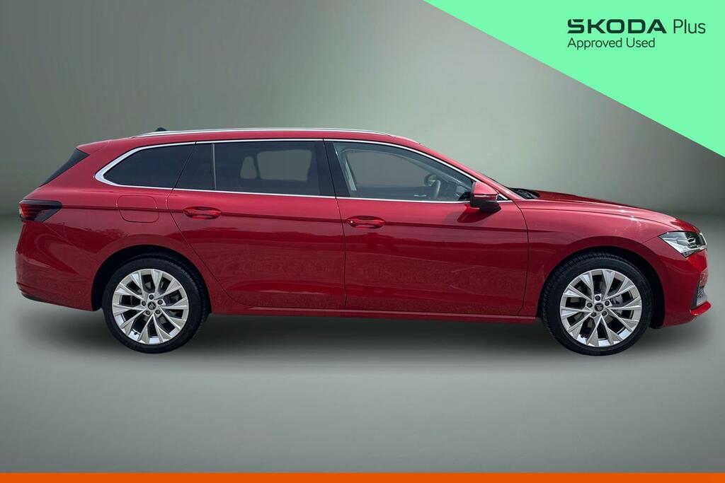 Skoda Superb 2.0 Tdi Se L Dsg DA75ZRE Red #4