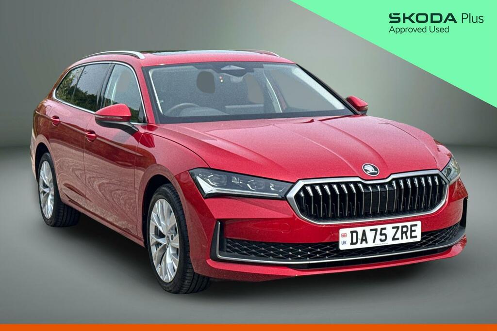 Skoda Superb 2.0 Tdi Se L Dsg Red