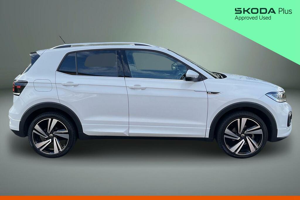 Volkswagen T-Cross 1.0 Tsi 110 R-line Dsg LD73JSU White #4
