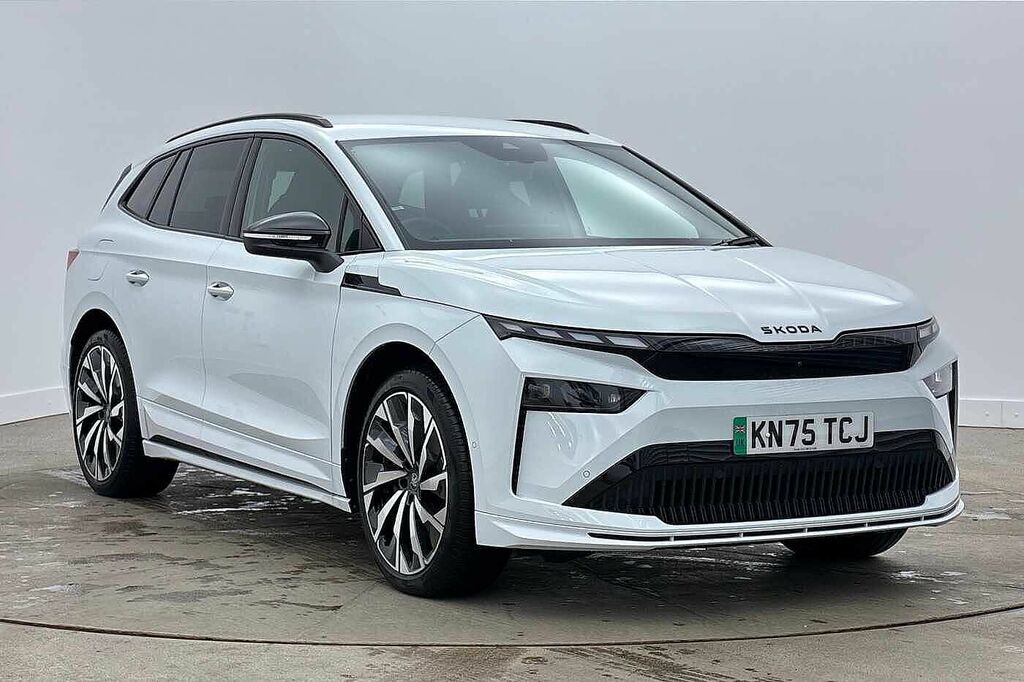 Skoda ENYAQ 210Kw 85X Sportline 82Kwh 4X4 White