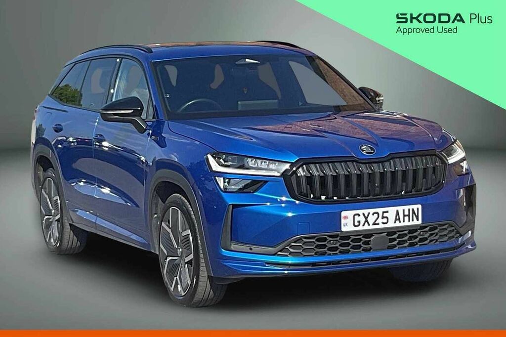 Skoda Kodiaq 2.0 Tdi 193 Sportline 4X4 Dsg 7 Seat Blue