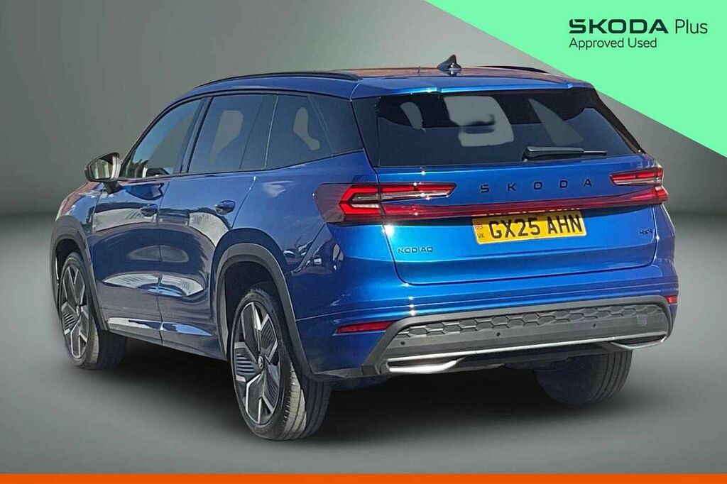 Skoda Kodiaq 2.0 Tdi 193 Sportline 4X4 Dsg 7 Seat GX25AHN Blue #3