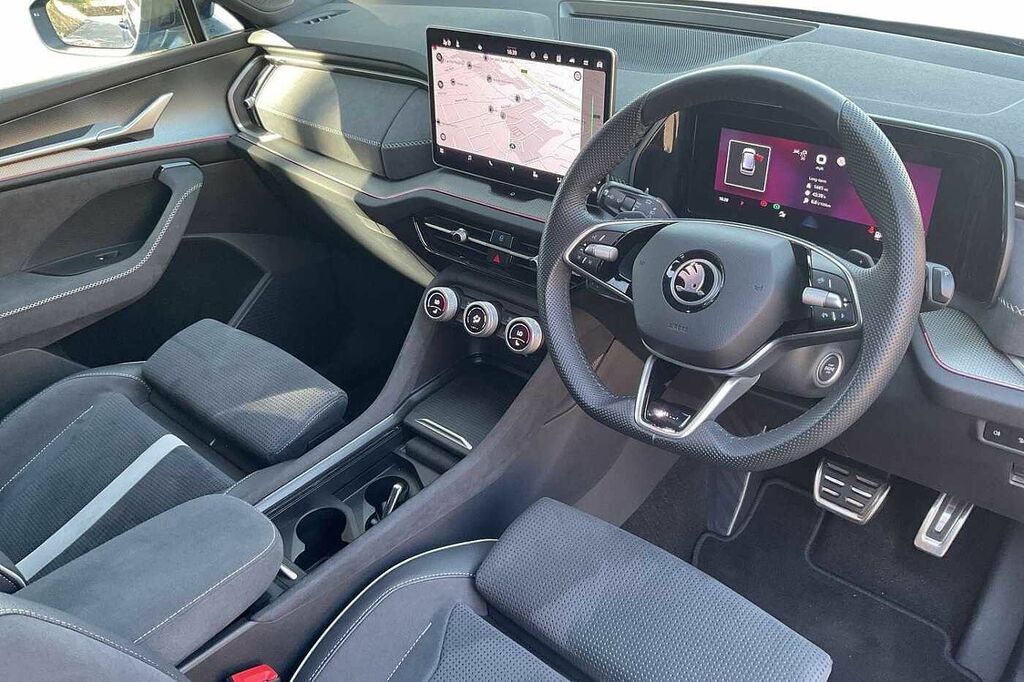 Skoda Kodiaq 2.0 Tdi 193 Sportline 4X4 Dsg 7 Seat GX25AHN Blue #6