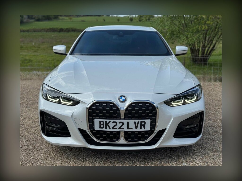 BMW 4 Series 2.0 420D Mht M Sport Euro 6 Ss BK22LVR White #5