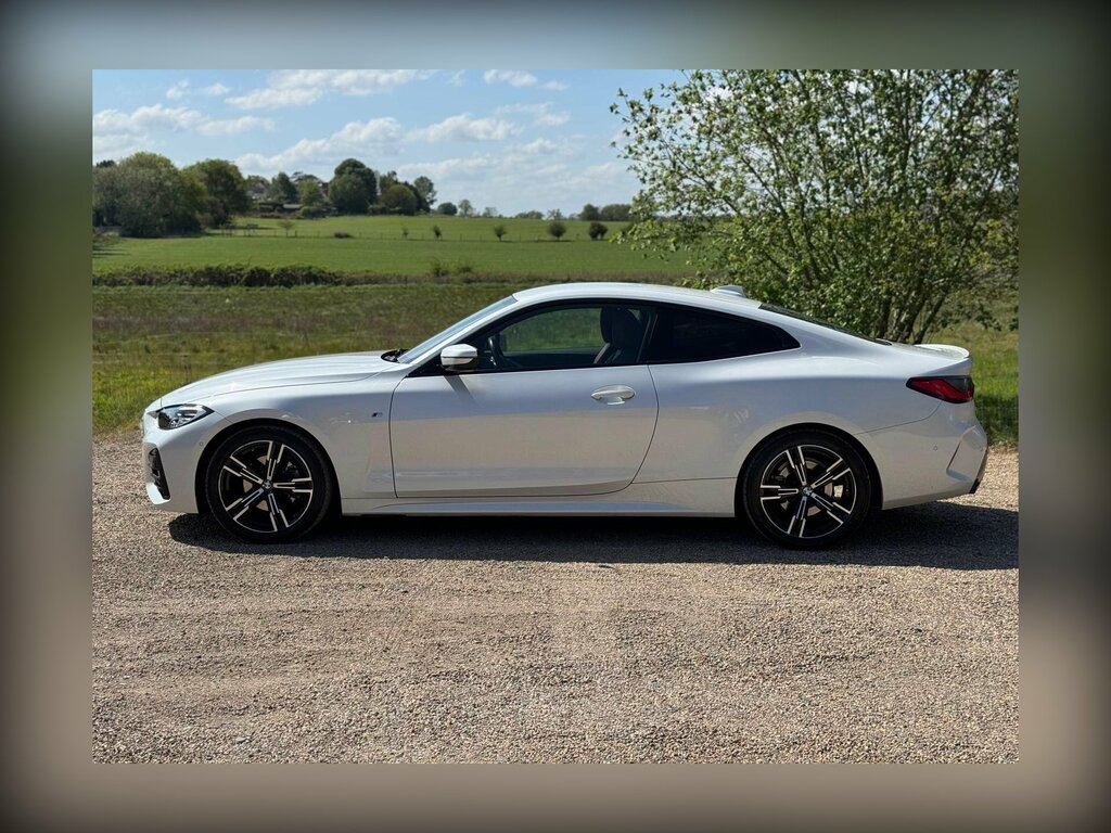 BMW 4 Series 2.0 420D Mht M Sport Euro 6 Ss BK22LVR White #3