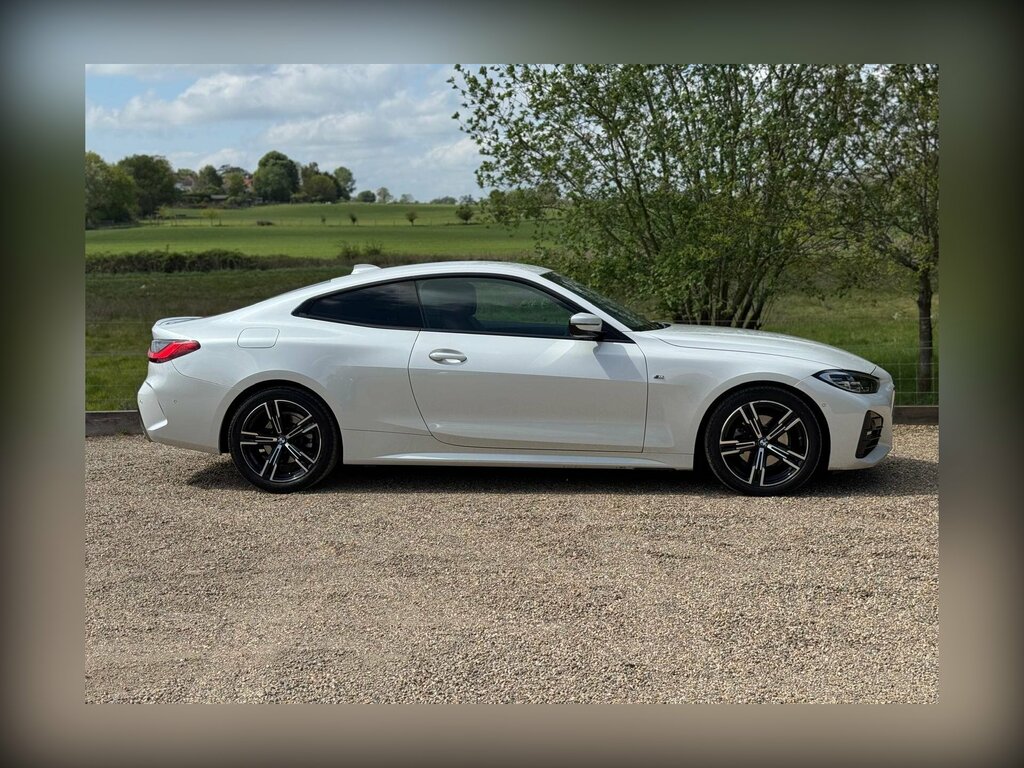 BMW 4 Series 2.0 420D Mht M Sport Euro 6 Ss BK22LVR White #2