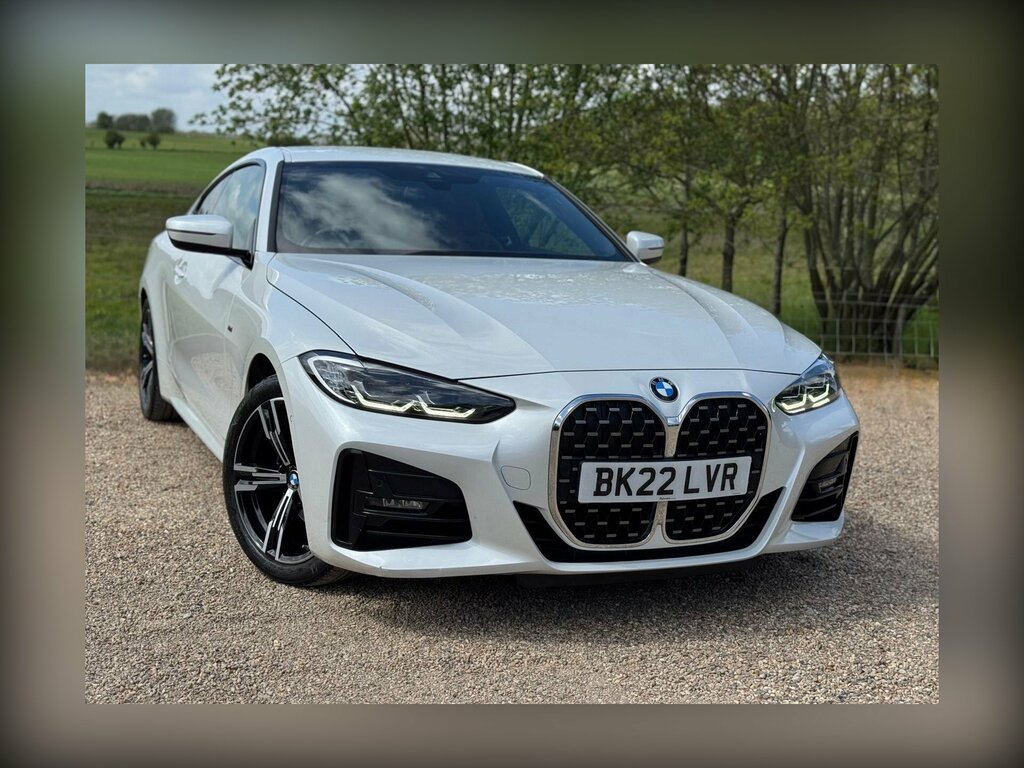 BMW 4 Series 2.0 420D Mht M Sport Euro 6 Ss White