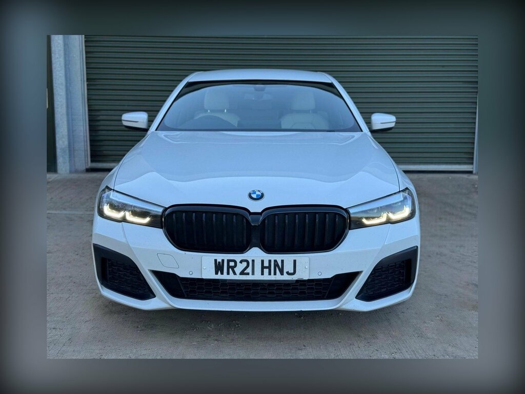 BMW 5 Series 2.0 520I Mht M Sport Steptronic Euro 6 Ss WR21HNJ White #5