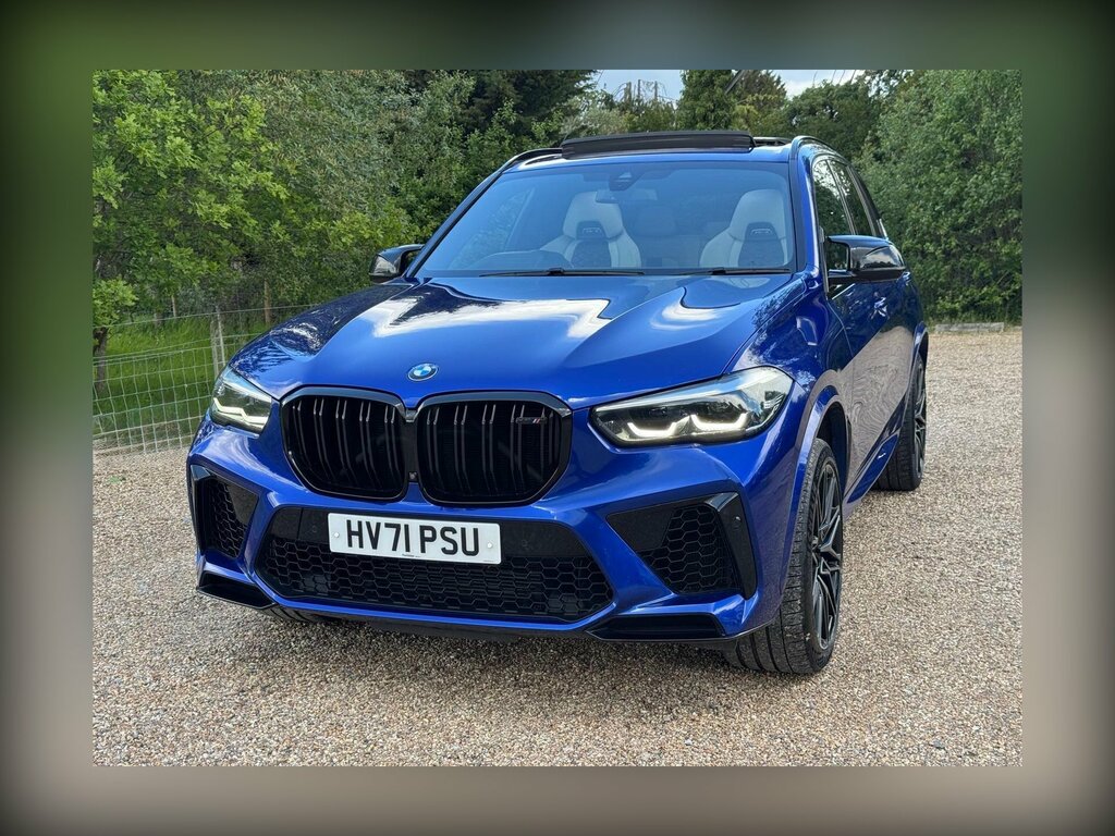 BMW X5 M 4.4I V8 Competition Xdrive Euro 6 Ss Blue #4