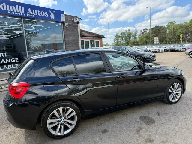 BMW 1 Series 116D Sport Hatchback Black #6