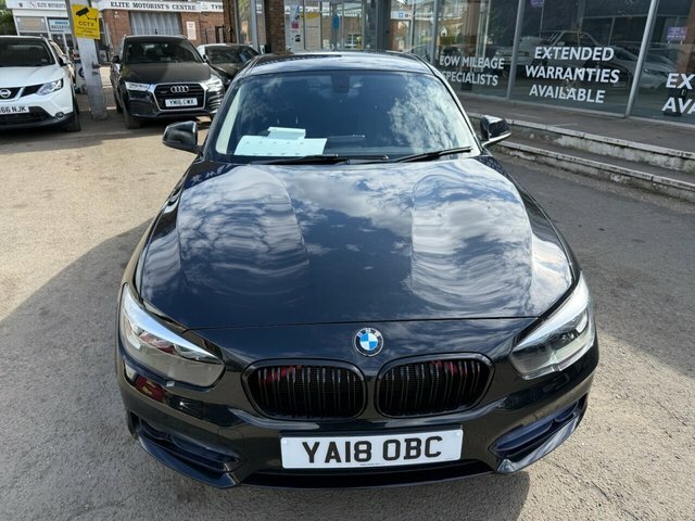 BMW 1 Series 116D Sport Hatchback Black #2
