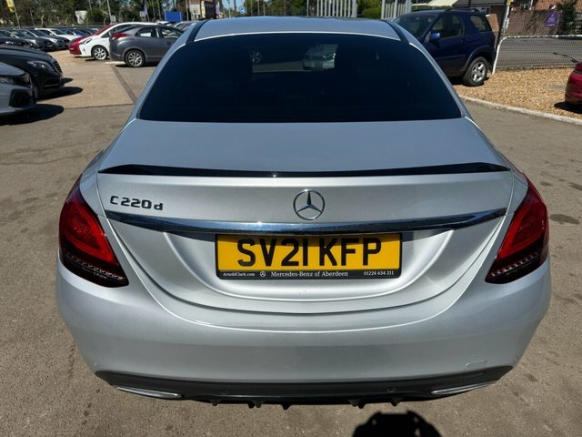 Mercedes-Benz C Class C220d Amg Line Night SV21KFP Silver #5