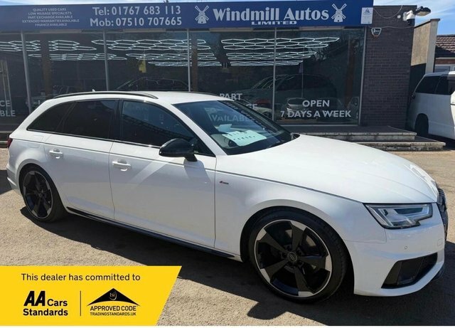 Audi A4 Avant Tfsi 40 Black Edition White