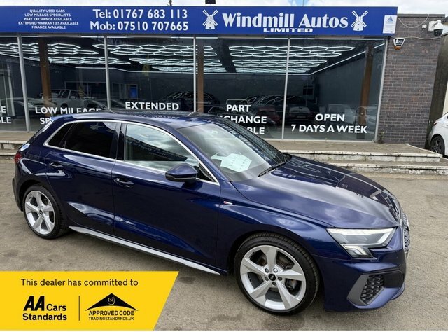 Audi A3 Tfsi 30 S Line Blue
