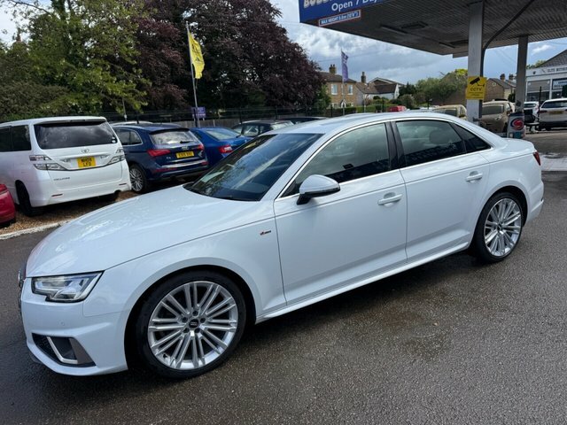 Audi A4 Tdi 35 S Line NJ69DTN White #4