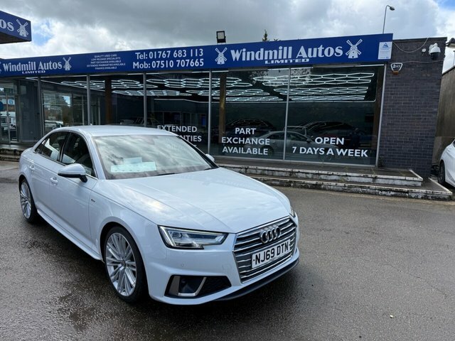 Audi A4 Tdi 35 S Line NJ69DTN White #2