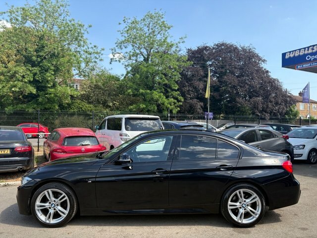 BMW 3 Series 320D M Sport Saloon SP68ZYL Black #4