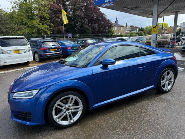 Audi TT Tfsi Sport Coupe SN65JPH Blue #3
