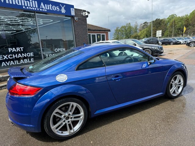 Audi TT Tfsi Sport Coupe SN65JPH Blue #6