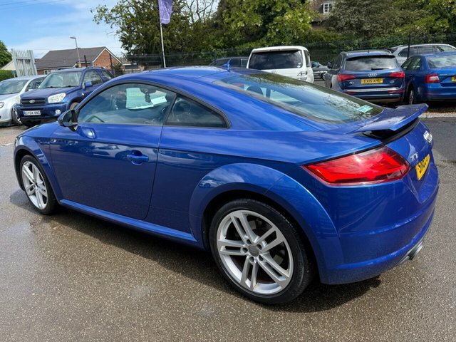 Audi TT Tfsi Sport Coupe SN65JPH Blue #4