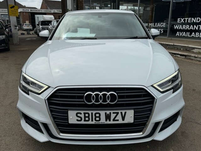 Audi A3 Tfsi S Line Sportback SB18WZV White #6