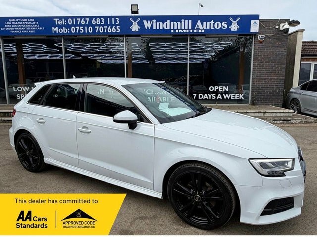 Audi A3 Tfsi S Line Sportback White