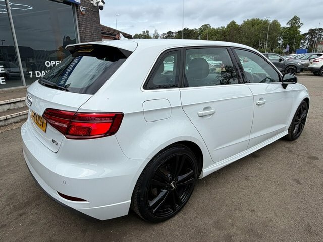 Audi A3 Tfsi S Line Sportback SB18WZV White #5