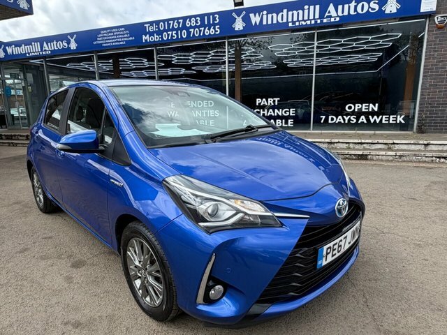 Toyota Yaris Vvt-h Icon Tech Hatchback PE67JWN Blue #2