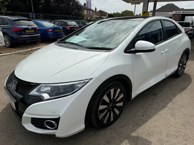 Honda Civic I-vtec Sr Hatchback FX17VZD White #3