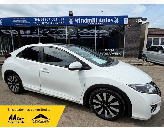 Honda Civic I-vtec Sr Hatchback FX17VZD White