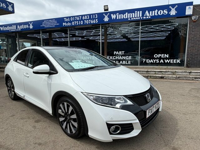 Honda Civic I-vtec Sr Hatchback FX17VZD White #2