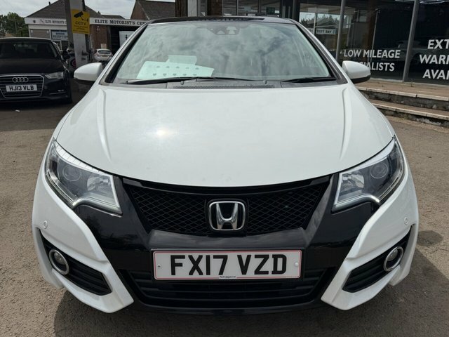 Honda Civic I-vtec Sr Hatchback FX17VZD White #6