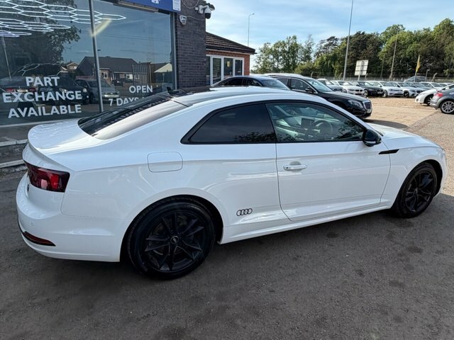 Audi A5 Tdi 40 Sport Coupe SM68AOF White #4