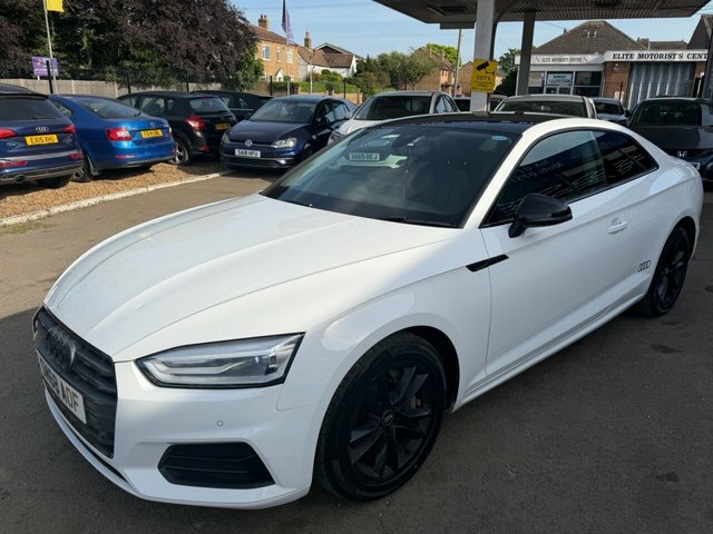 Audi A5 Tdi 40 Sport Coupe SM68AOF White #2
