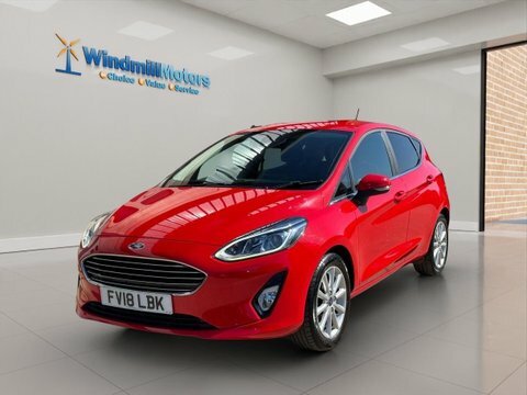 Ford Fiesta 1.0T Ecoboost Titanium FV18LBK Red #5