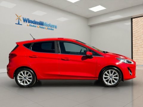 Ford Fiesta 1.0T Ecoboost Titanium FV18LBK Red #3