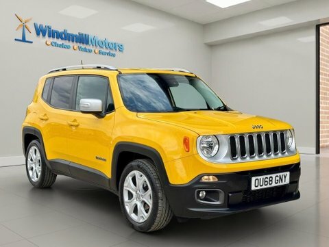 Jeep Renegade 1.4T Multiairii Limited Yellow