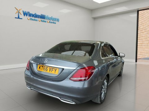 Mercedes-Benz C Class 2.0 C200 Sport KT66VFY Grey #3