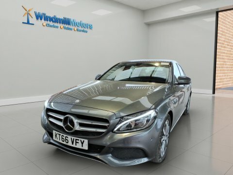 Mercedes-Benz C Class 2.0 C200 Sport KT66VFY Grey #2