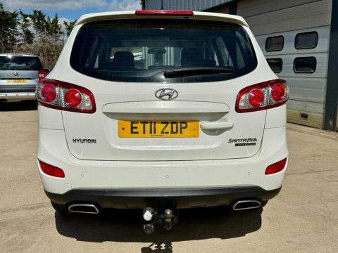 Hyundai Santa Fe 2.2 Crdi Style White #6