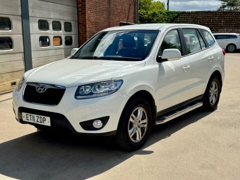 Hyundai Santa Fe 2.2 Crdi Style White #5