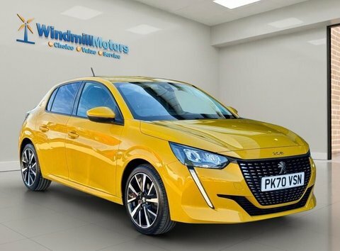 Peugeot 208 1.2 Puretech Allure Yellow