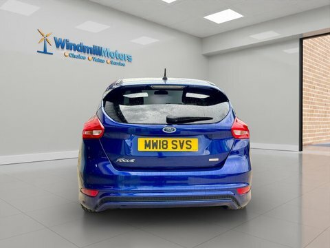 Ford Focus 1.0T Ecoboost St-line MW18SVS Blue #5