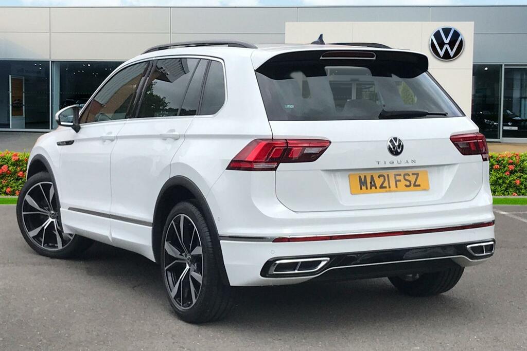 Volkswagen Tiguan 1.5 Tsi 150 R-line Dsg MA21FSZ White #3