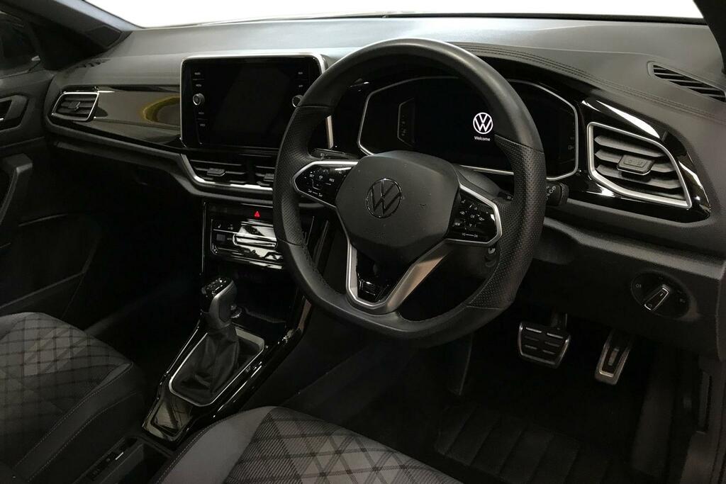 Volkswagen T-Roc 1.5 Tsi R-line Dsg BF23OWM White #6