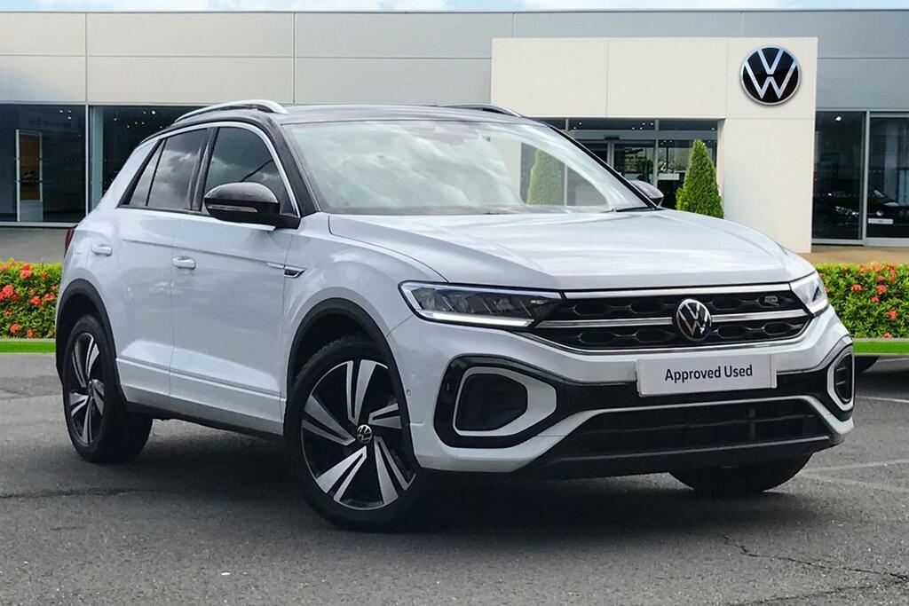 Volkswagen T-Roc 1.5 Tsi R-line Dsg White