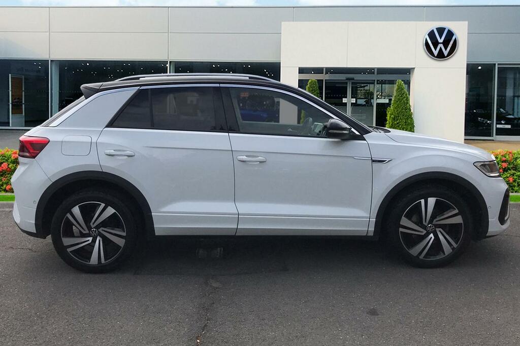 Volkswagen T-Roc 1.5 Tsi R-line Dsg BF23OWM White #4
