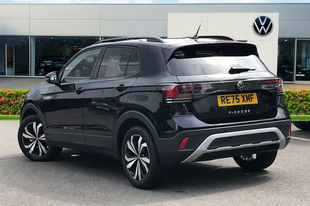 Volkswagen T-Cross 1.0 Tsi Match RE75XMF Black #3