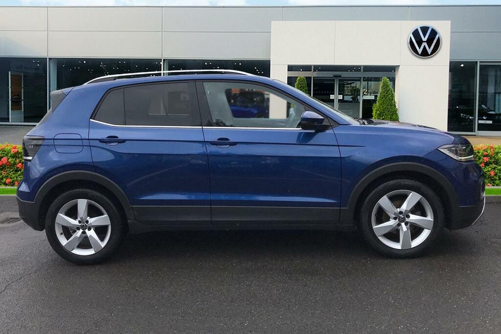 Volkswagen T-Cross 1.5 Tsi Evo Sel Dsg Blue #4
