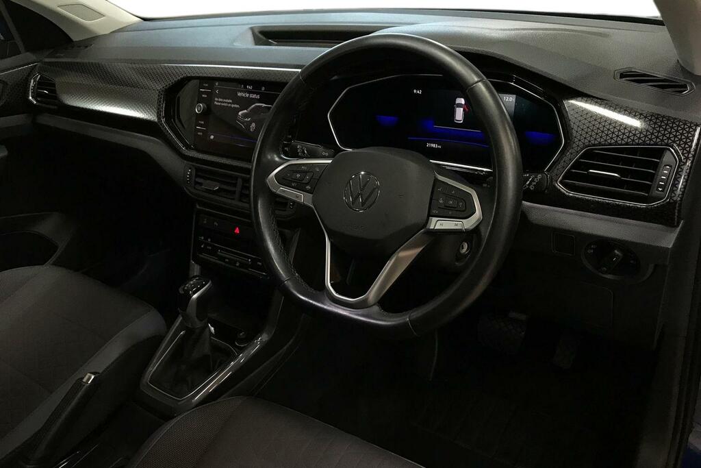 Volkswagen T-Cross 1.5 Tsi Evo Sel Dsg Blue #6